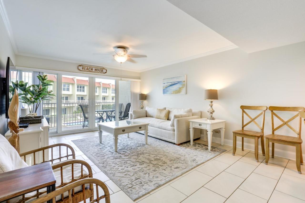 شقة St Augustine Poolside Oasis With Private Patio! سانت أوغيستين المظهر الخارجي الصورة