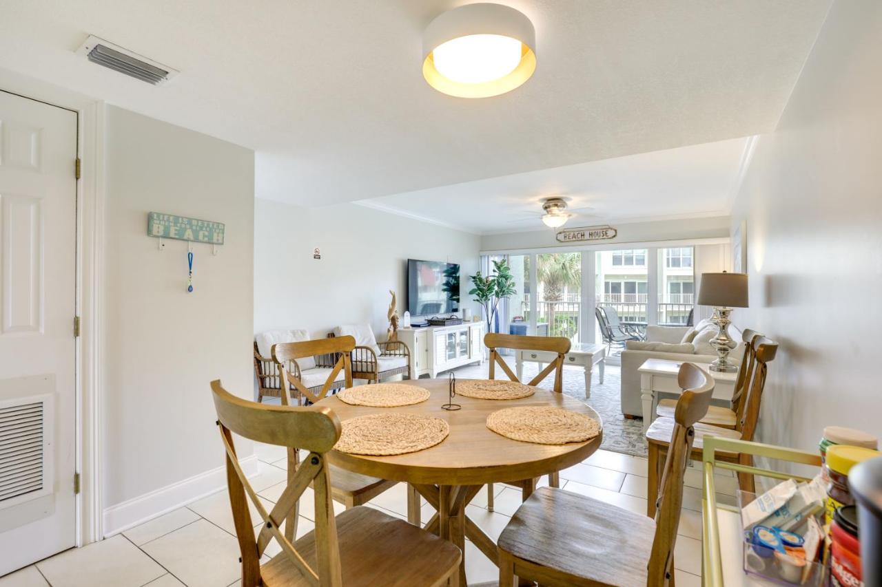 شقة St Augustine Poolside Oasis With Private Patio! سانت أوغيستين المظهر الخارجي الصورة
